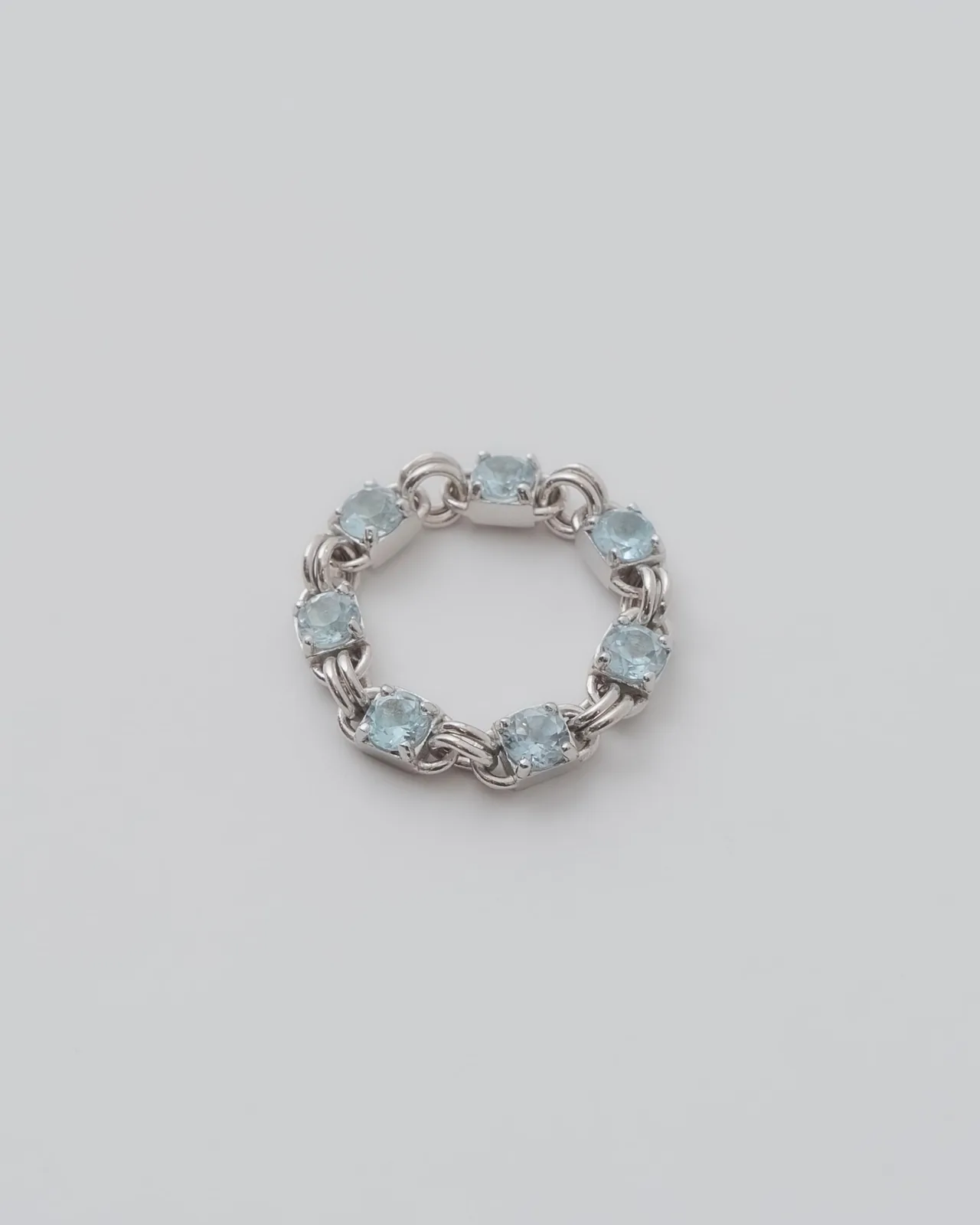 STRUCTURE 01/RING Blue Topaz